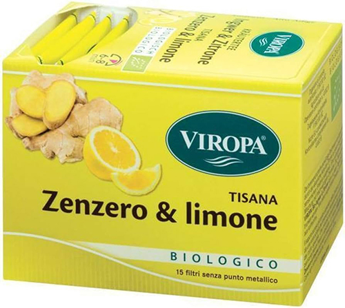 VIROPA ZENZERO&LIMONE BIOLOGICO 15 FILTRI - farmaidea24.com