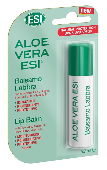 ESI ALOE VERA STICK SPF 20 LABBRA - farmaidea24.com