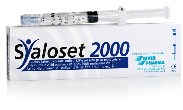 SIRINGA INTRA-ARTICOLARE SYALOSET 2000 ACIDO IALURONICO 1,5% 2 ML 1 PEZZO - farmaidea24.com