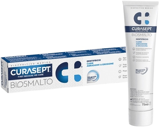 CURASEPT BIOSMALTO CARIE DENTIFRICIO 75 ML - farmaidea24.com