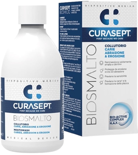 CURASEPT BIOSMALTO COLLUTORIO CARIE ABRASIONE&EROSIONE 300 ML - farmaidea24.com