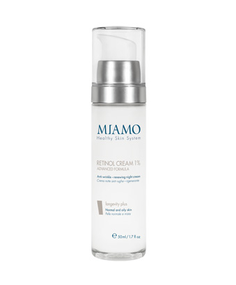 MIAMO LONGEVITY PLUS RETINOL CREAM 1% ADVANCED FORMULA 50 ML - farmaidea24.com