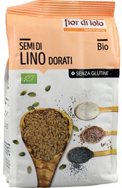 SEMI LINO DORATI SENZA GLUTINE BIO 400 G - farmaidea24.com