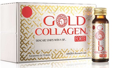GOLD COLLAGEN FORTE 10 FLACONI - farmaidea24.com