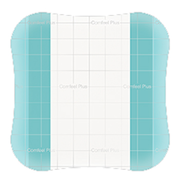 MEDICAZIONE SPECIALE ATTIVA TRASPARENTE CON IDROCOLLOIDE COMFEEL PLUS 10X10 CM 10 PEZZI - farmaidea24.com