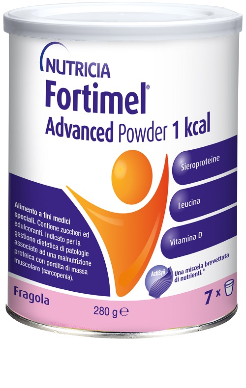 NUTRICIA FORTIMEL ADVANCED POWDER 1 KCAL FRAGOLA 280 G - farmaidea24.com