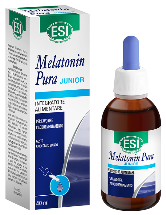 ESI MELATONIN PURA JUNIOR GOCCE 40 ML - farmaidea24.com