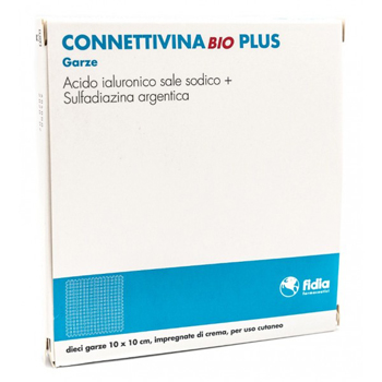 CONNETTIVINABIO PLUS GARZA 10 X 10 CM 10 PEZZI - farmaidea24.com