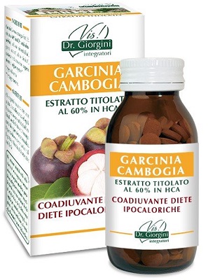 GARCINIA CAMBOGIA ESTRATTO TITOLATO 60% HCA 180 PASTIGLIE - farmaidea24.com