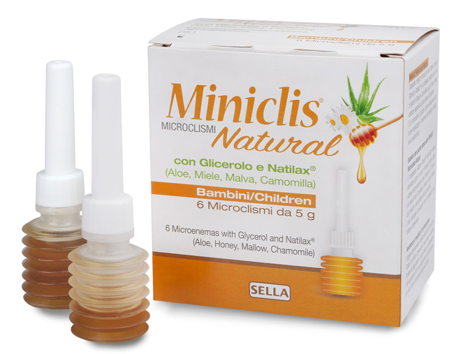MINICLIS NATURAL MD BAMBINI 6 PEZZI - farmaidea24.com