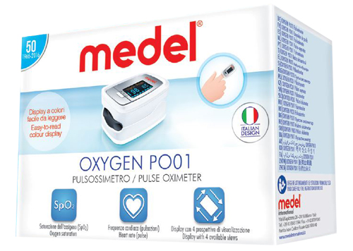 PULSOSSIMETRO MEDEL OXYGEN PO01 - farmaidea24.com