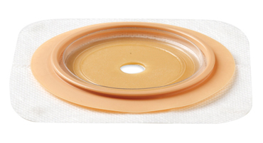 PLACCA NATURA+ PIANA RITAGLIABILE IN IDROCOLLOIDE STOMAHESIVE E CEROTTO POROSO FLANGIA 57 MM 5 PEZZI - farmaidea24.com