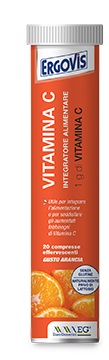 ERGOVIS VIT C 1000MG 20 COMPRESSE EFFERVESCENTI - farmaidea24.com
