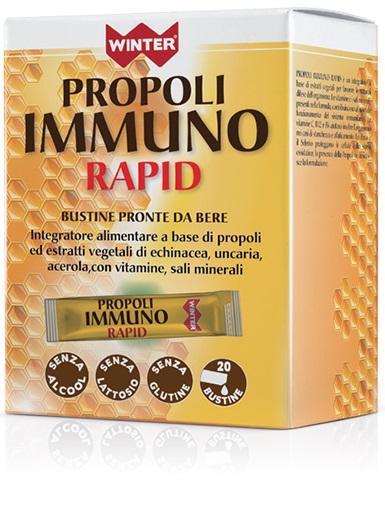WINTER PROPOLI IMMUNO RAPID 20 BUSTINE - farmaidea24.com