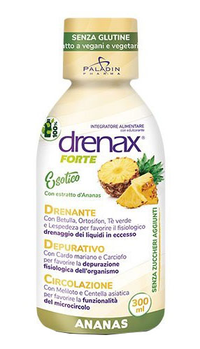 DRENAX FORTE ESOTICO CON ESTRATTO D'ANANAS 300 ML - farmaidea24.com