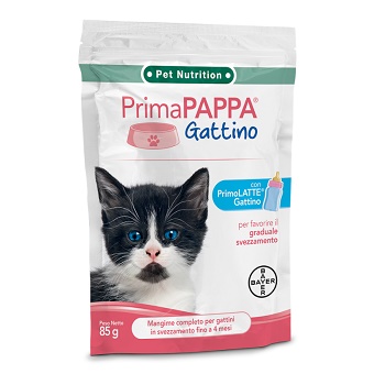 PRIMA PAPPA GATTINO MOUSSE BUSTA 85 G - farmaidea24.com