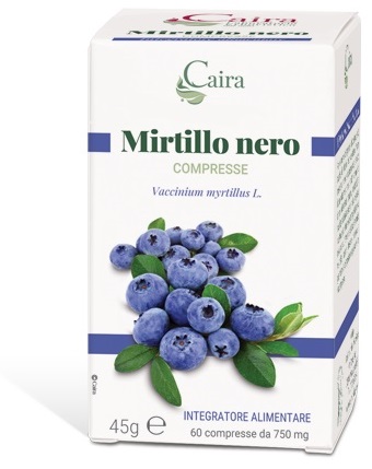 CAIRA MIRTILLO NERO 60 COMPRESSE - farmaidea24.com