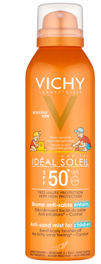 IDEAL SOLEIL ANTI-SAND KIDS SPF50 200 ML - farmaidea24.com