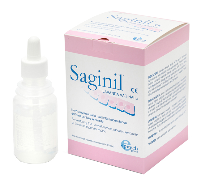 SAGINIL SOLUZIONE VAGINALE 4 FLACONI DA 125 ML - farmaidea24.com