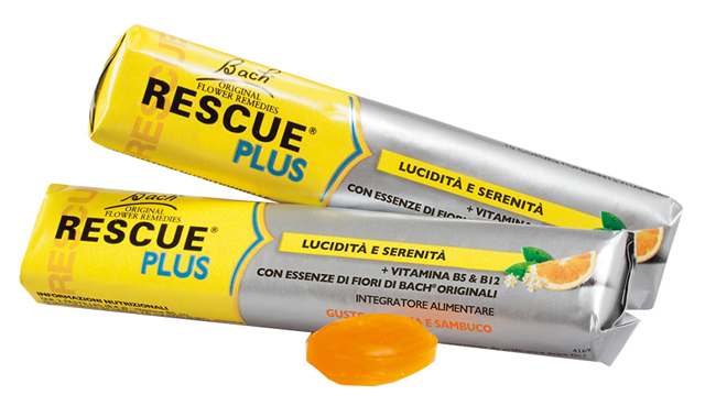 RESCUE ORIGINAL PLUS 10 CONFETTI AROMA ARANCIA E SAMBUCO - farmaidea24.com