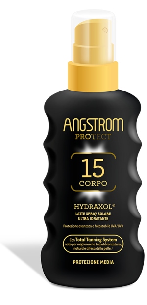 ANGSTROM PROTECT HYDRAXOL LATTE SPRAY SOLARE PROTEZIONE 15 175 ML - farmaidea24.com