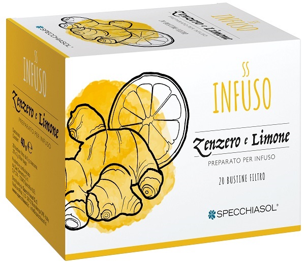 INFUSO TISANA ZENZERO + LIMONE 20 FILTRI - farmaidea24.com