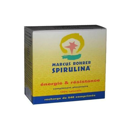 SPIRULINA MARCUS ROHRER 540 COMPRESSE - farmaidea24.com