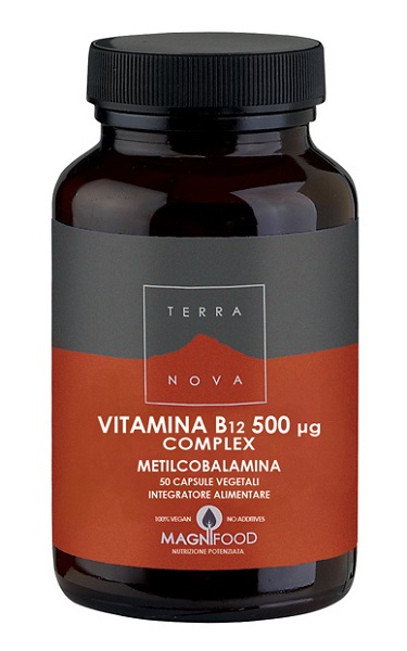 TERRANOVA COMPLESSO DI VITAMINA B12 500 UG 50 CAPSULE - farmaidea24.com