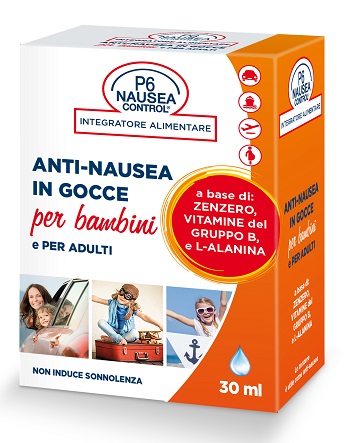 P6 NAUSEA CONTROL GOCCE ANTINAUSEA 30 ML - farmaidea24.com
