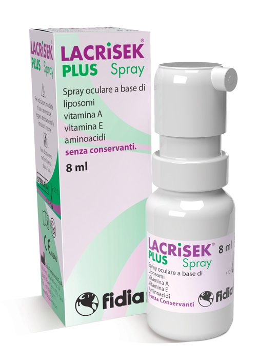 LACRISEK PLUS SPRAY SENZA CONSERVANTI SOLUZIONE OFTALMICA 8 ML - farmaidea24.com