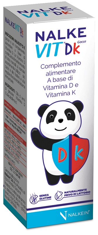 NALKEVIT DK GOCCE CON VITAMINA D3 E K1 9 ML - farmaidea24.com