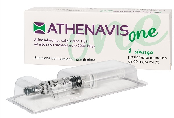 SIRINGA INTRA-ARTICOLARE ATHENAVIS ONE ACIDO IALURONICO 1,5% 4 ML - farmaidea24.com