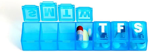PORTAPILLORE SET MEDSTIMANALE MEDS - farmaidea24.com