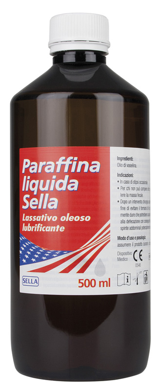 PARAFFINA LIQUIDA MD LASSATIVO 500 ML SELLA - farmaidea24.com