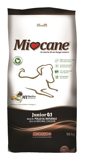 MIOCANE JUNIOR POLLO 10 KG - farmaidea24.com