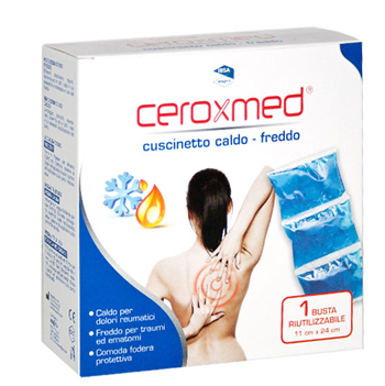 CUSCINETTO CALDO/FREDDO CEROXMED 11 X 24 CM 1 BUSTA - farmaidea24.com