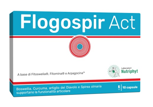 FLOGOSPIR ACT 10 CAPSULE - farmaidea24.com