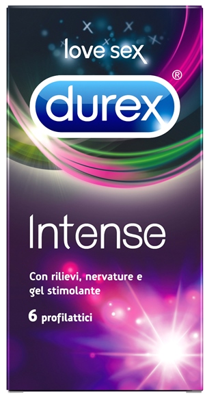 DUREX INTENSE ORGASMIC CONDOM 6 PEZZI - farmaidea24.com