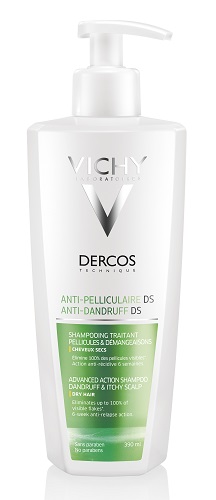 DERCOS SHAMPO ANTIFORFORA SECCHI 390 ML - farmaidea24.com
