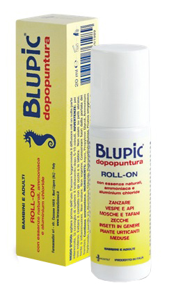 BLUPIC DOPOPUNT ROLL ON CON ESSENZE NATURALI E AMMONIACA ASTUCCIO - farmaidea24.com