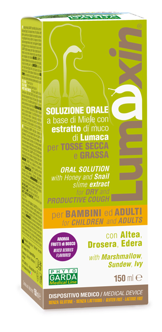 LUMAXIN DISPOSITIVO MEDICO SCIROPPO ADULTI/BAMBINI 150 ML - farmaidea24.com