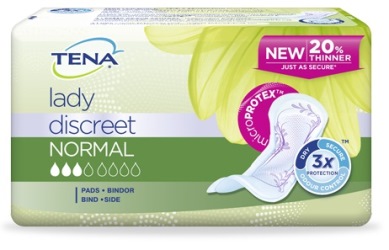 PANNOLONE SAGOMATO TENA DISCREET NORMAL 12 PEZZI - farmaidea24.com