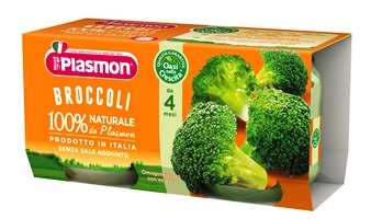 PLASMON OMOGENEIZZATO BROCCOLI 2 X 80 G - farmaidea24.com