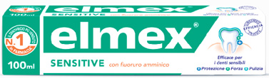 ELMEX DENTIFRICIO SENSITIVE CON FLUORURO AMMINICO 100 ML - farmaidea24.com
