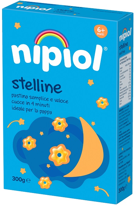 NIPIOL PASTINA STELLINE 300 G - farmaidea24.com