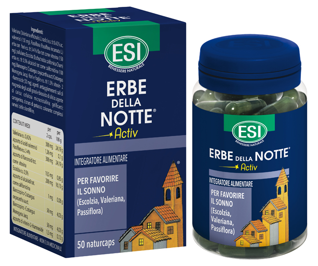 ESI ERBE DELLA NOTTE ACTIV 50 CAPSULE - farmaidea24.com