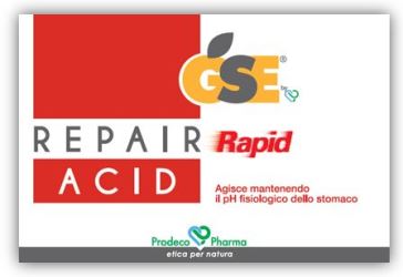 GSE REPAIR RAPID ACID 36 COMPRESSE - farmaidea24.com