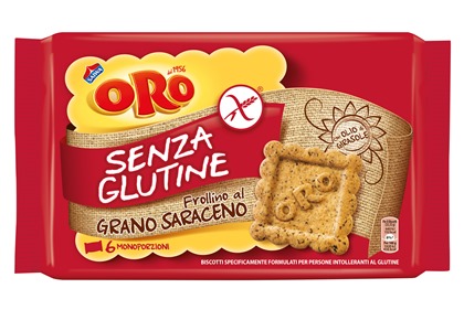ORO SAIWA SENZA GLUTINE GRANO SARACENO 6 X 40 G - farmaidea24.com