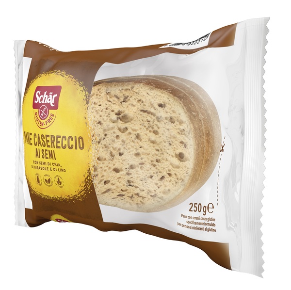 SCHAR PANE CASERECCIO AI SEMI SENZA LATTOSIO 250 G - farmaidea24.com