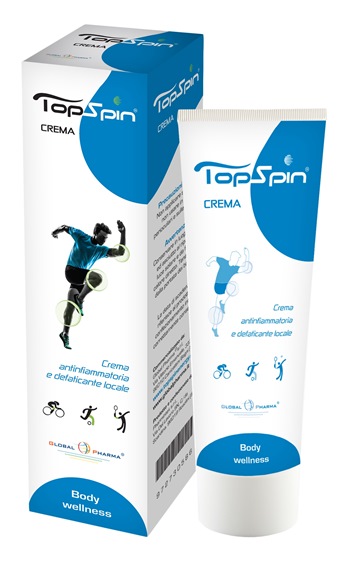 TOPSPIN CREMA ANTINFIAMMATORIA DEFATICANTE 100 ML - farmaidea24.com